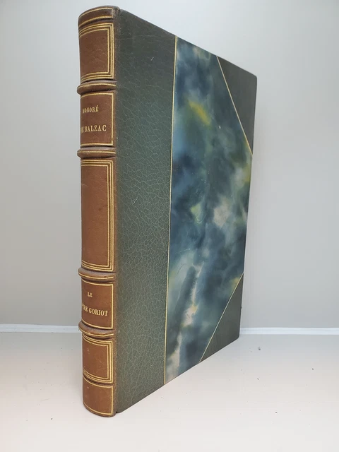 Le père Goriot par Honoré de Balzac Edition originale René Kieffer 1921 EO