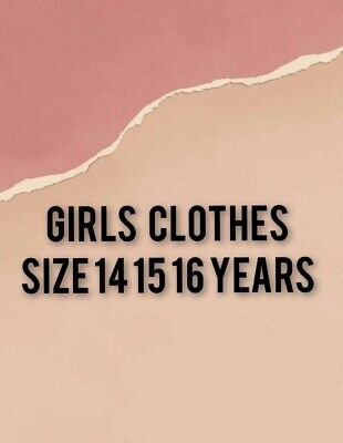 Vestiti da ragazza apportare le proprie Bundle Taglia 14 15 16 anni Abito Leggings Jeans Camicetta