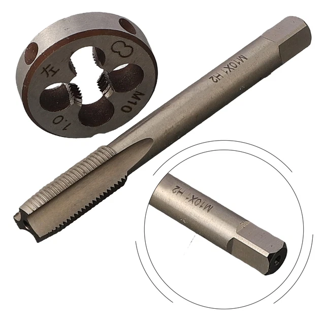 Tarauds à Point Spirale M2 X 0,4 – Lot De 4 En Acier Rapide 6542 Revêtu Titane – Pour Trous Traversants
