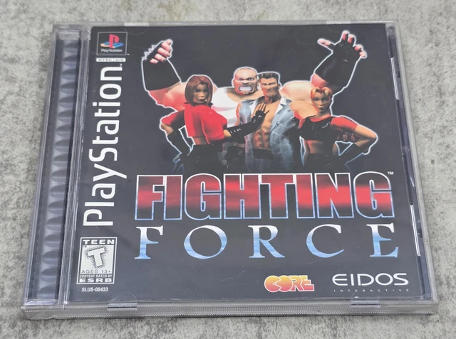 Notice Originale Fighting Force 1 – Sony PS1 – PAL Français – Booklet Seul