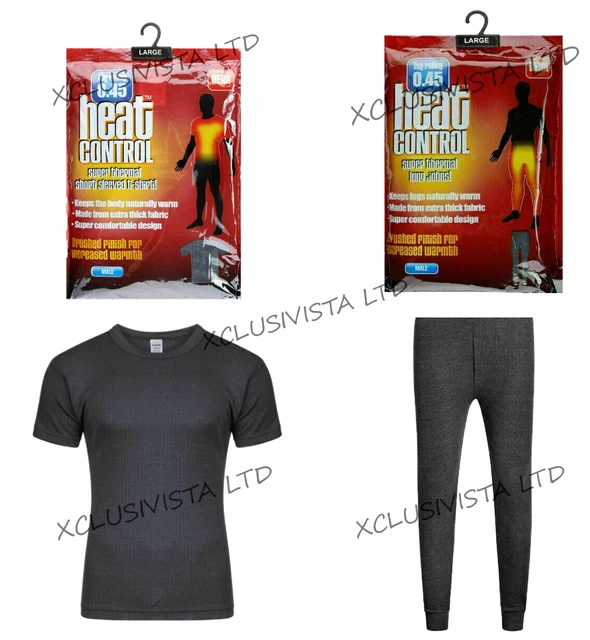 Sous-vêtement Thermique Long Johns Homme - Haut + Pantalon - Polaire - Taille S à 6XL