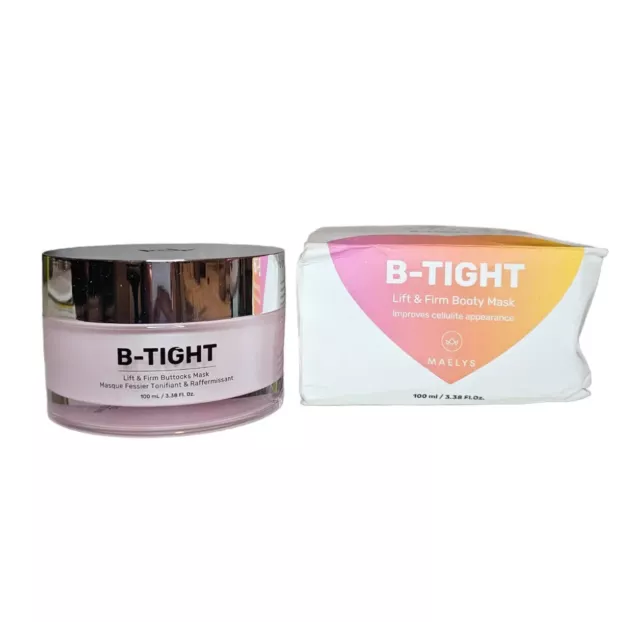 MAELYS B-Tight Lift & Firm Booty Mask Cellulite Reduction 3.38 New In Box