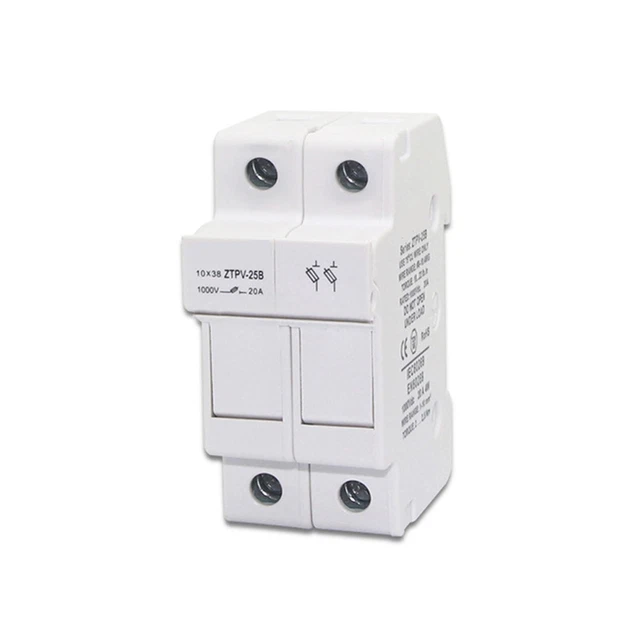 Durevole Dc Fusibile di Base 1 Pezzi 1000VDC 10x38mm 2P 32A for