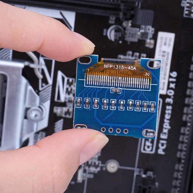 MODULO DISPLAY OLED 4 Pin DC 3.3-5V SSD1306 Mini Scheda Schermo 128*64 ...