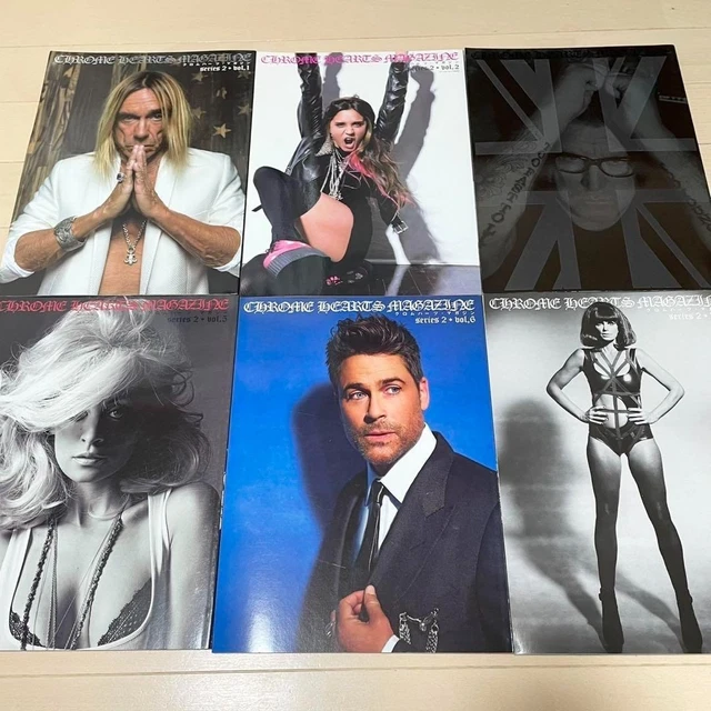 CHROME HEARTS MAGAZINE vol.1-7 アート・デザイン・音楽 Chrome