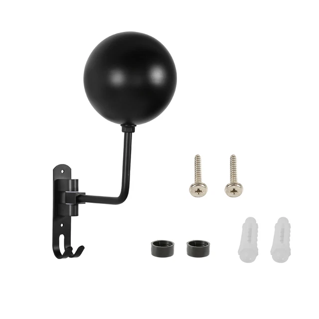 Motorcycle Bike Helmet Rack Holder Hook Hanger Stand Display Steel Wall Mount