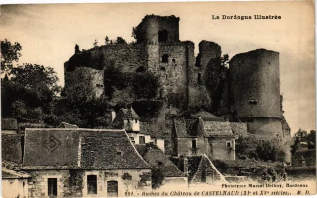 CPA ruins of the Chateau de CASTELNAUD (233820)