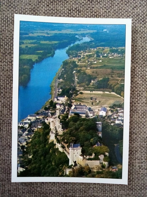 Cpsm Cpm Chinon Le Château Et La Vienne Artaud Editions