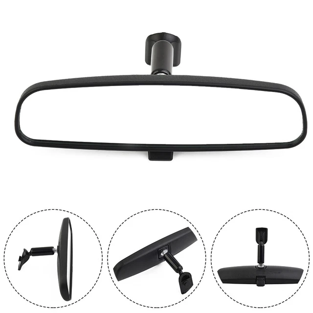 Direct Replacement Rear View Mirror for BRZ For Impreza WRX STi Black Color 2
