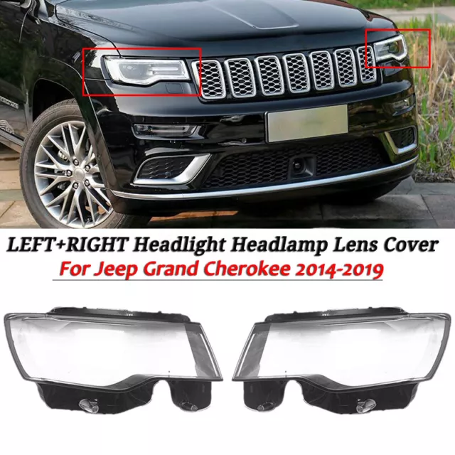 New Car Headlight Glass Cover Clear Automobile Left Right Headlamp