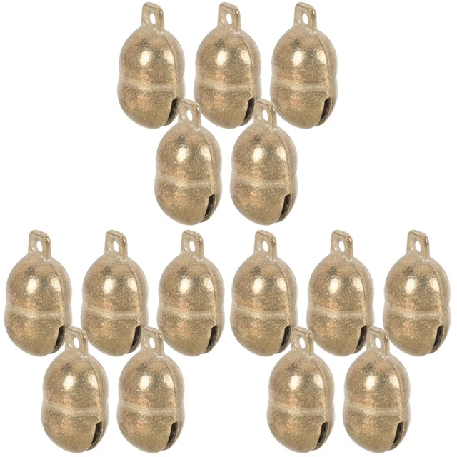 15 piezas Campanas para cuello Cuello para mascotas Jingle Campanas para mascotas perro Accesorios para perro