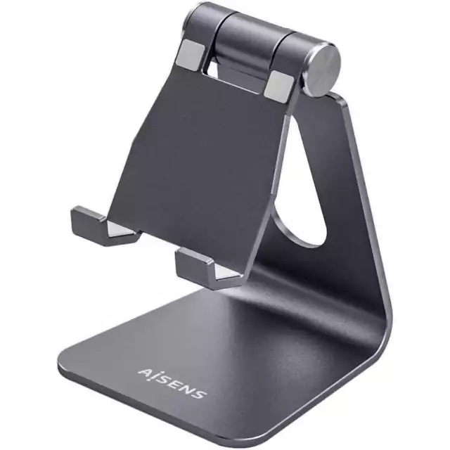 Soporte para Telefono y tablet, Ajustable, Color Gris