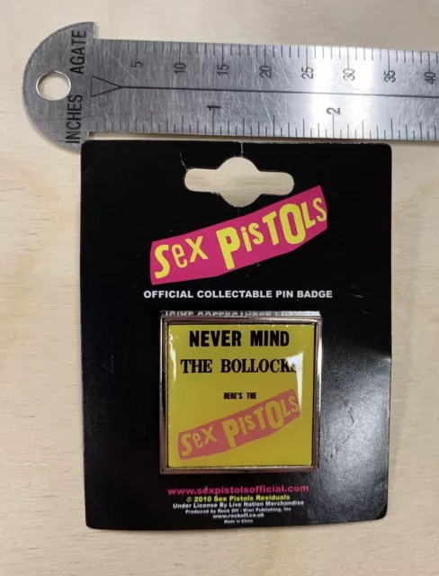 Sex Pistols Band Logo Label Pin Hat Pin Jacket Pin English Punk Rock Band