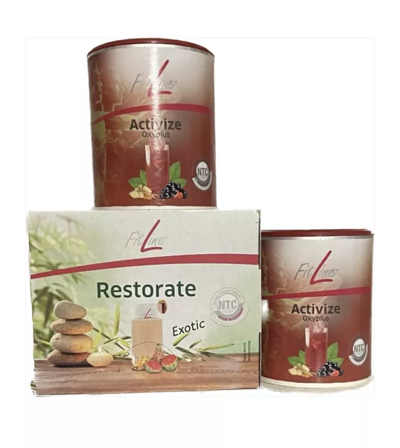 N.2 Integratore Alimentare Activize + 1 Restorate Exotic Bustine Rigenerazione