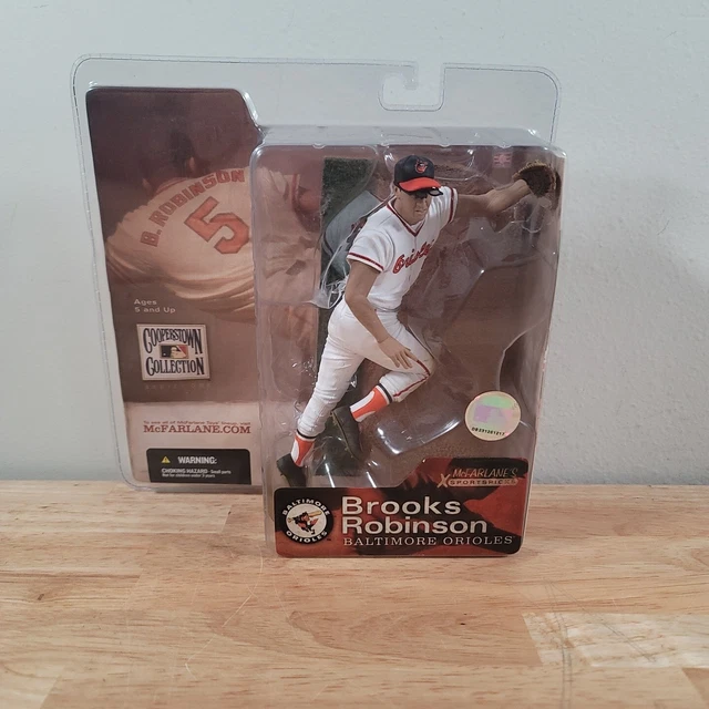 Mcfarlane 2004 MLB Cooperstown Series Brooks Robinson Figure,Orioles New