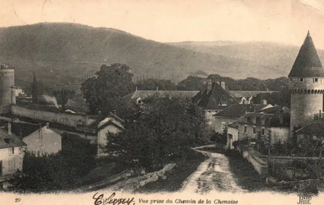 CPA 71 - LOURDON (Saône et Loire) - 29. Vue prise du Chemin de la Chenaise