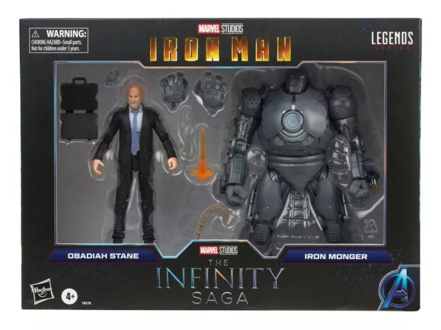 Marvel Legends Obadiah Stane & Iron Monger Iron Man 15 cm Hasbro