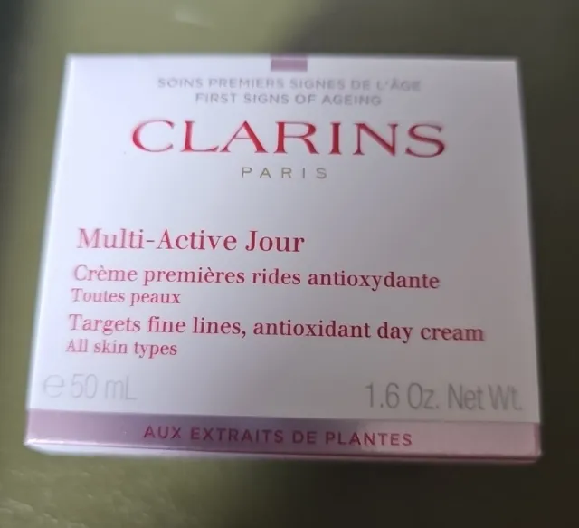Multi active jour toutes peaux CLARINS 50 ML NEUF