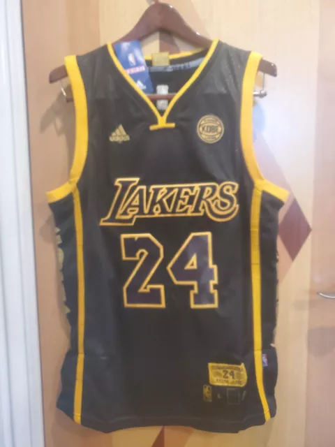 LOS ANGELES LAKERS LIMITED EDITION KOBE BRYANT SNAKESKIN JERSEY Mamba Day  FTB KB