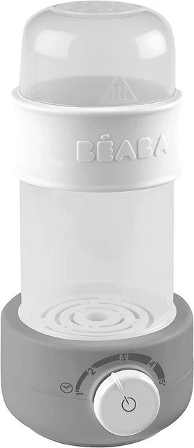 Chauffe Biberon Vapeur Baby Milk Second, Gris Nouveau