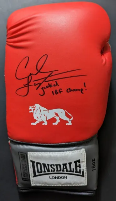 Carl Frampton Signed Lonsdale Boxing Glove -  Former WBA Unified & IBF Champion