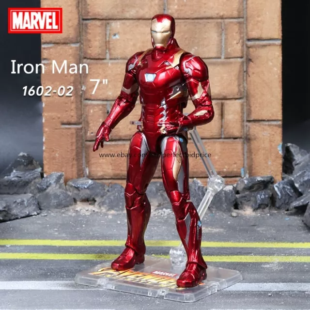 New Iron Man Marvel Avengers Legends Comic Heroes Action Figure 7" Kids Toys