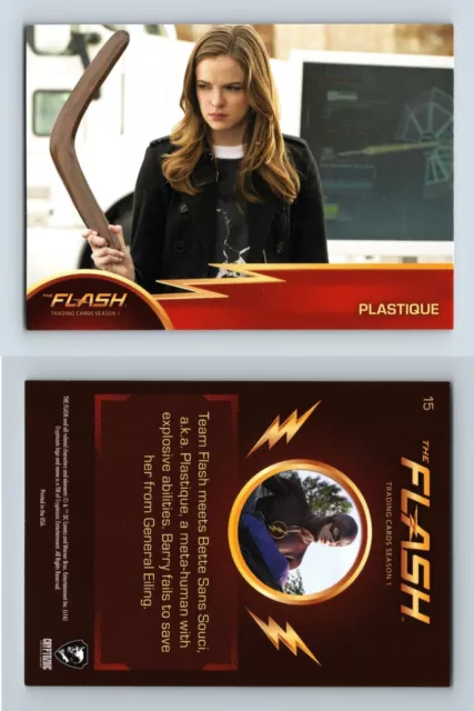 Plastique #15 The Flash Season 1 Cryptozoic 2016 Trading Card