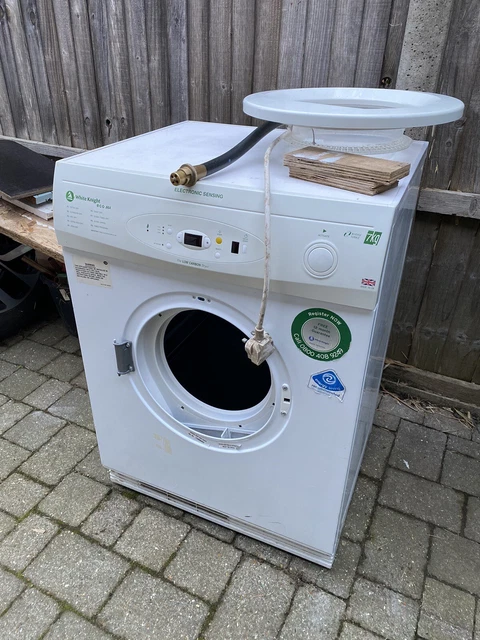 White knight gas tumble dryer eco86a discount