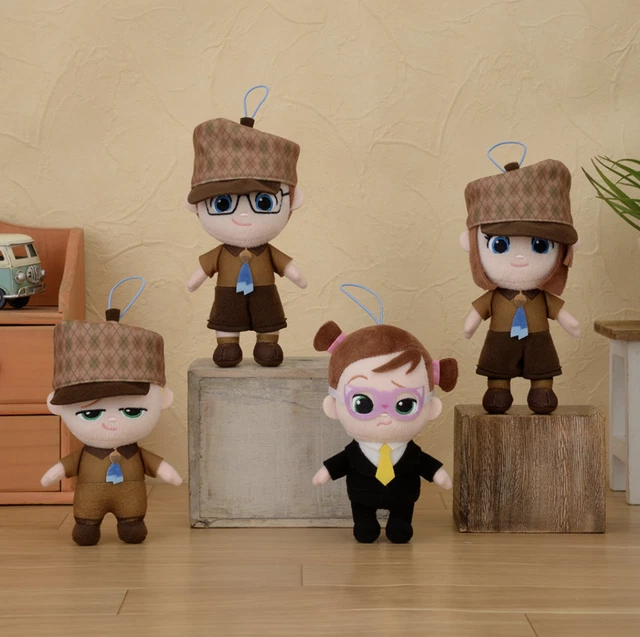 BOSS BABY FAMILY Mission Plush Toy Mascot 5.2Inch Set of 4 SEGA JPN