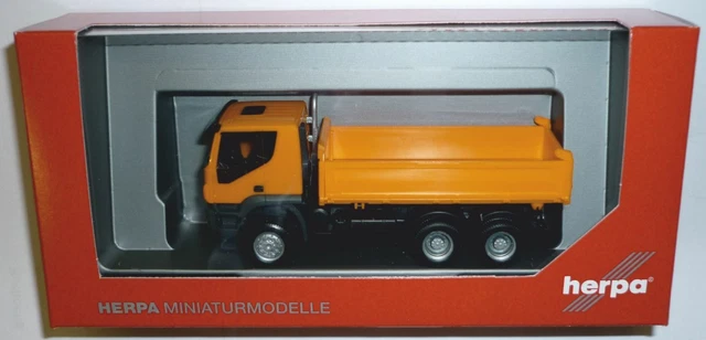 Herpa 085106 Iveco Trakker Bianco 1:87 - Cabina Trattore Stradale In Scatola Originale - Foto 3