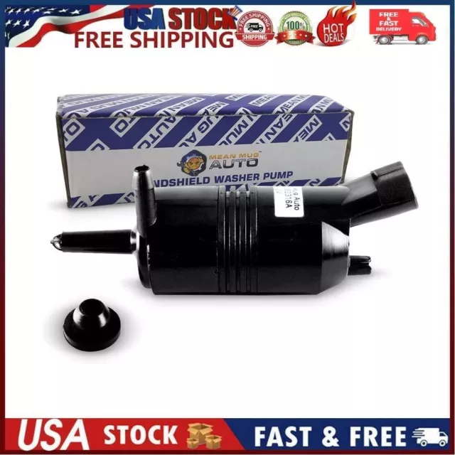 Mean Mug Auto Windshield Washer Pump for Chevrolet (Chevy) | Replaces 22127653