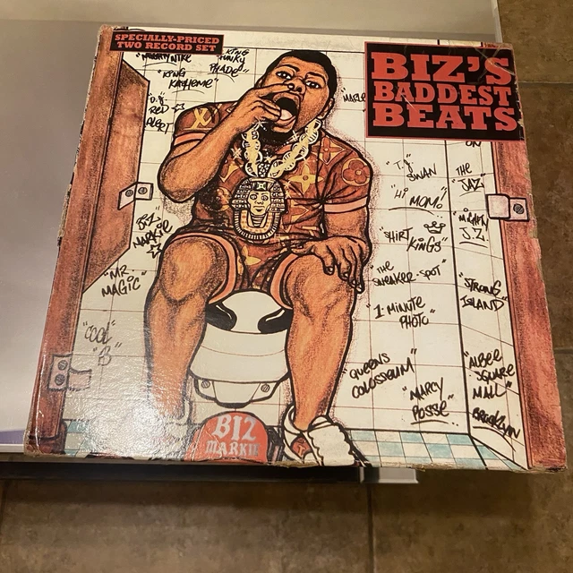 BIZ MARKIE/ BADDEST Beats/Cd With Domestic Strap/Marley Marl Big