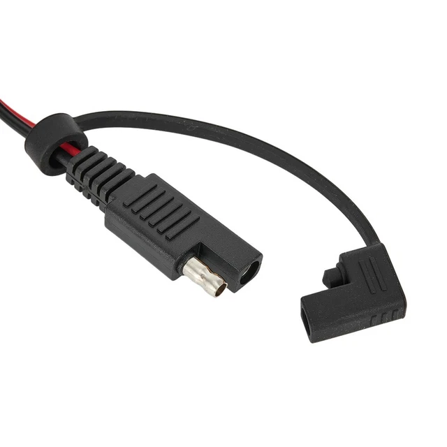 RUNCCI-YUN 4pcs Câble De Connecteur SAE 12V Terminal De