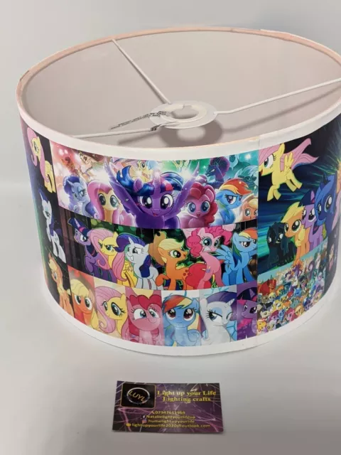 My Little Pony customised CEILING LAMP LIGHT SHADE 28cm gift birthday bedroom