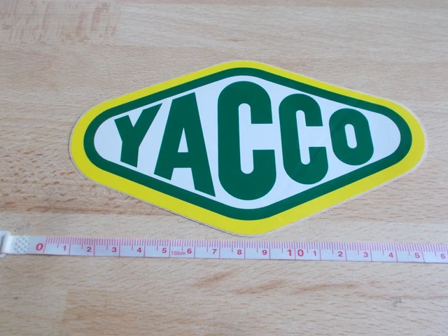 Sticker Et Autocollant Yacco Ancien