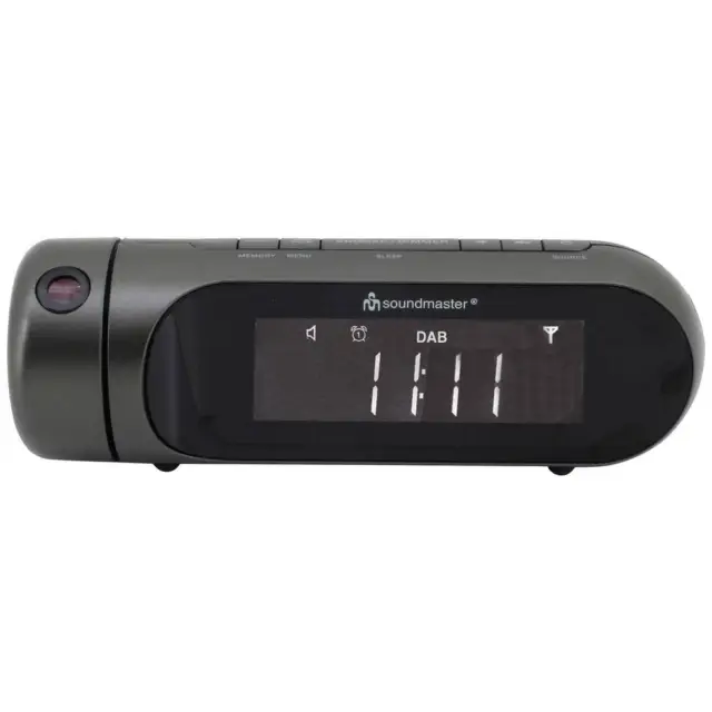 soundmaster UR6700AN Radiowecker DAB+, UKW Schwarz 2