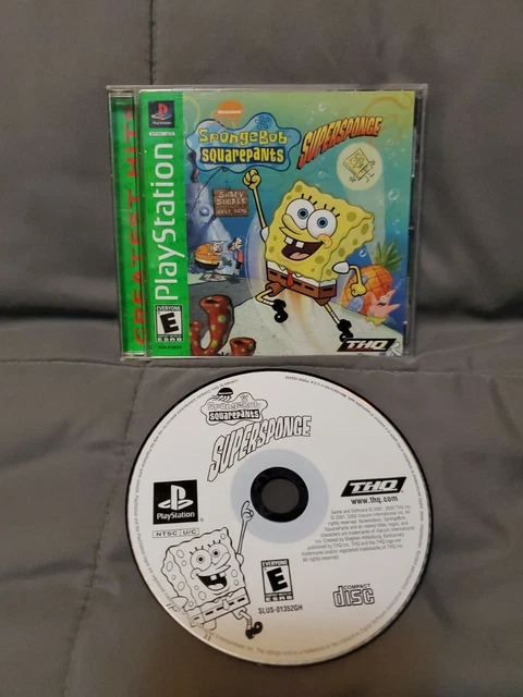 Bob L'éponge : Spongebob Squarepants Supersponge PS1 | Rakuten