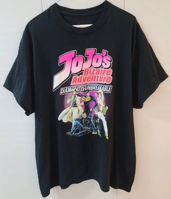 JOJO'S BIZARRE ADVENTURE “Diamond Is Unbreakable” Anime TShirt Size XL