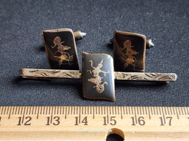 Pince à Cravate Vintage N°2 - Accessoire élégant Rétro - Bon état Occasion