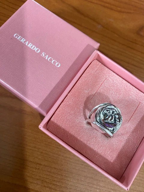 ANELLO GERARDO SACCO Capricorno Linea zodiaco Originale EUR 50 00 PicClick IT
