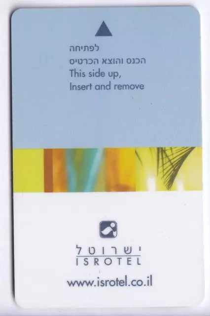 Card / Card Hotel Cle Key .. Israel Tel Aviv Royal Beach Star Magnetic