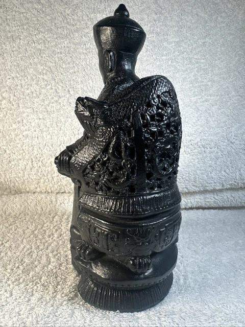 Antique Reproduction Circa 20's Chinese emperor resin figurine 3