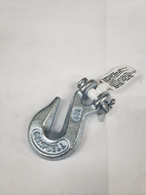 Campbell T9501524 Clevis Grab Hook Grade 43 5/16" WLL 3900#