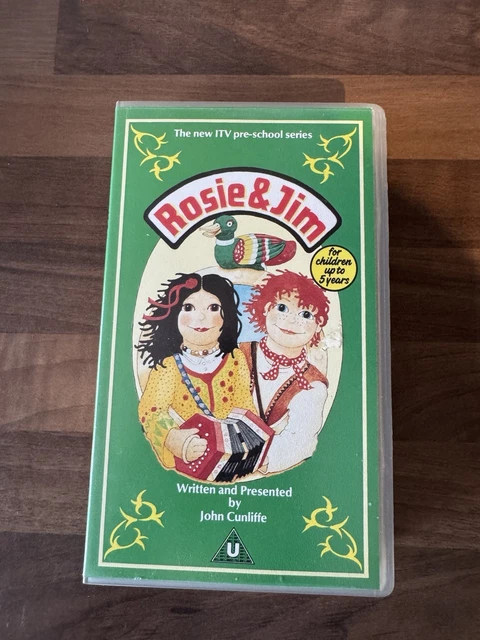 rosie-and-jim-volume-1-vhs-1990-videp-learn-stories-rhymes-pink
