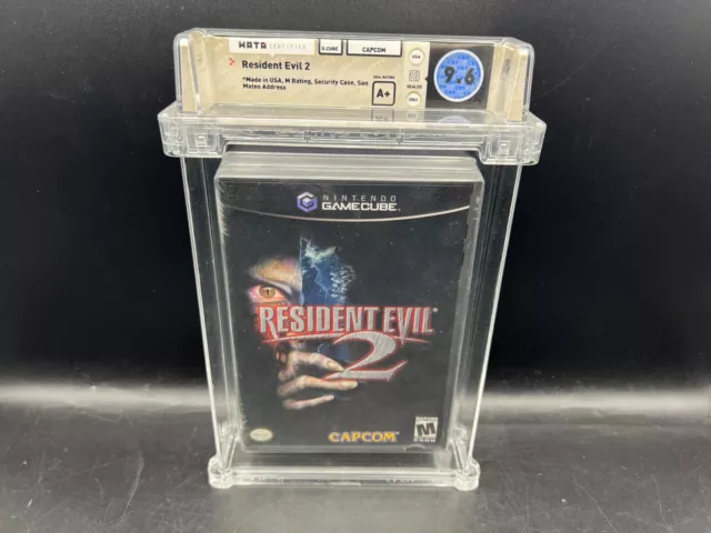 Gamecube Resident Evil 4 Sealed GRADED 85+ NM+ ( Uncirculated )