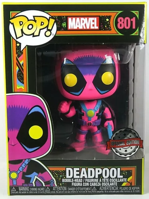 FUNKO Pop | DEADPOOL #801 I SPECIAL EDITION - fluoreszierend