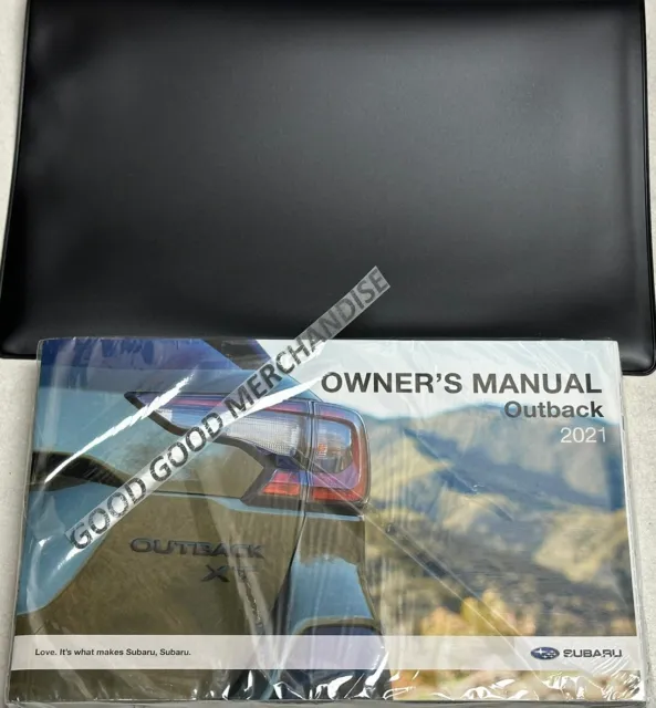 2021 Subaru Outback Owners Manual Touring Premium Limited Onyx Xt H4 2.5 2.4