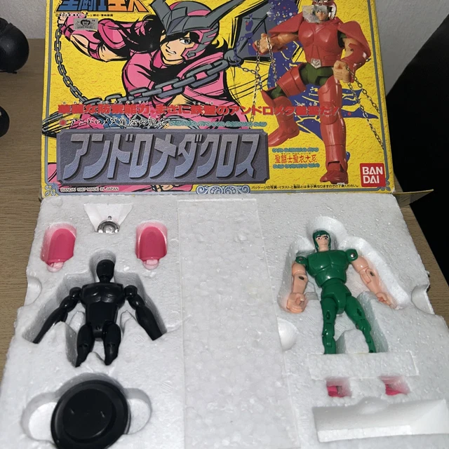 Figurine Bandai Saint Seiya Dragon Cross – 1987, Métal, Vintage