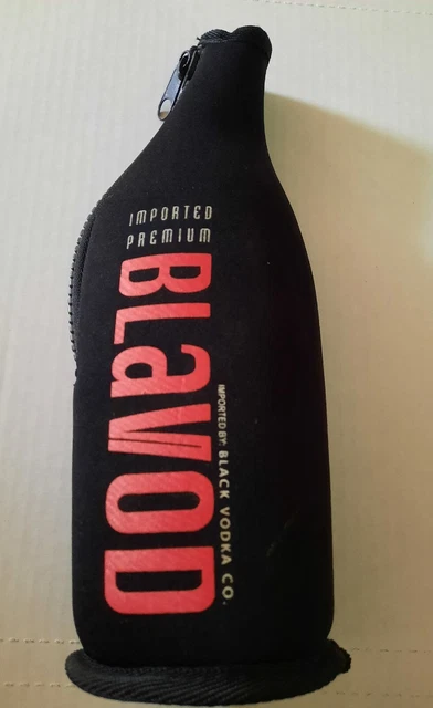 Blavod Black Vodka Bottle Koozie - Wet Suit