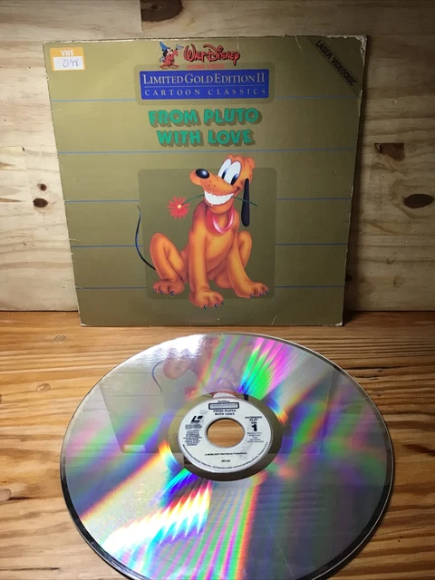 Walt Disney Cartoon Classics Ltd Gold Edition 2 From Pluto With Love Laserdisc